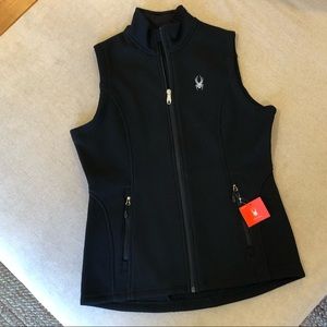 Lightweight fleece-lined Spyder vest